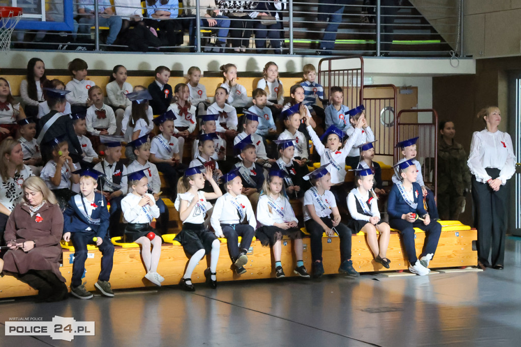 Ślubowanie pierwszoklasistów w Białej