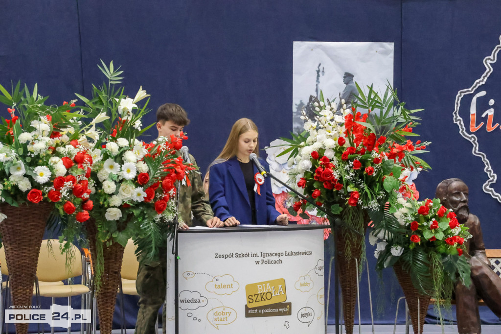 Ślubowanie pierwszoklasistów w Białej