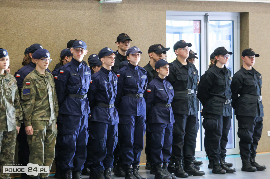 Ślubowanie pierwszoklasistów w Białej