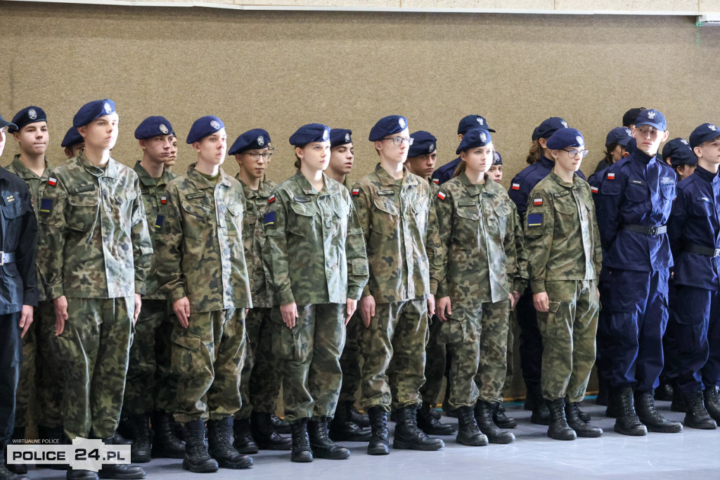 Ślubowanie pierwszoklasistów w Białej