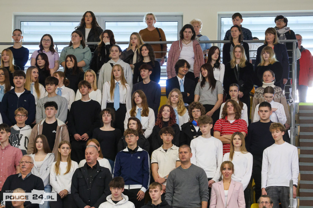 Ślubowanie pierwszoklasistów w Białej