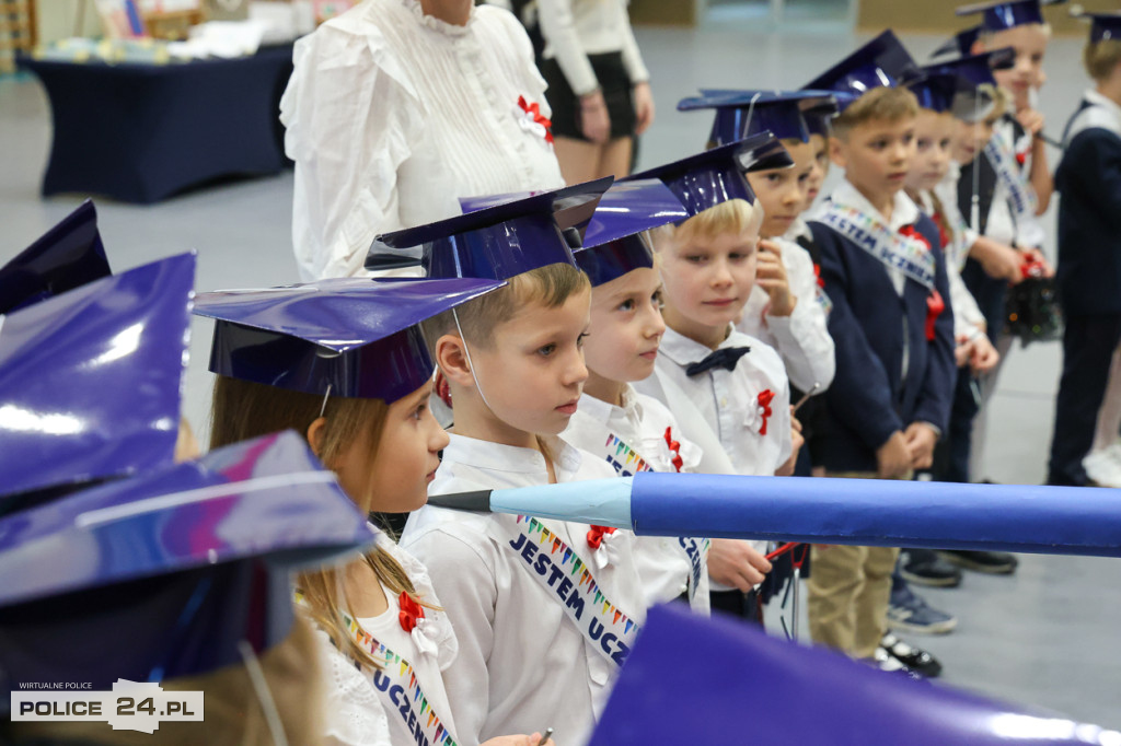 Ślubowanie pierwszoklasistów w Białej