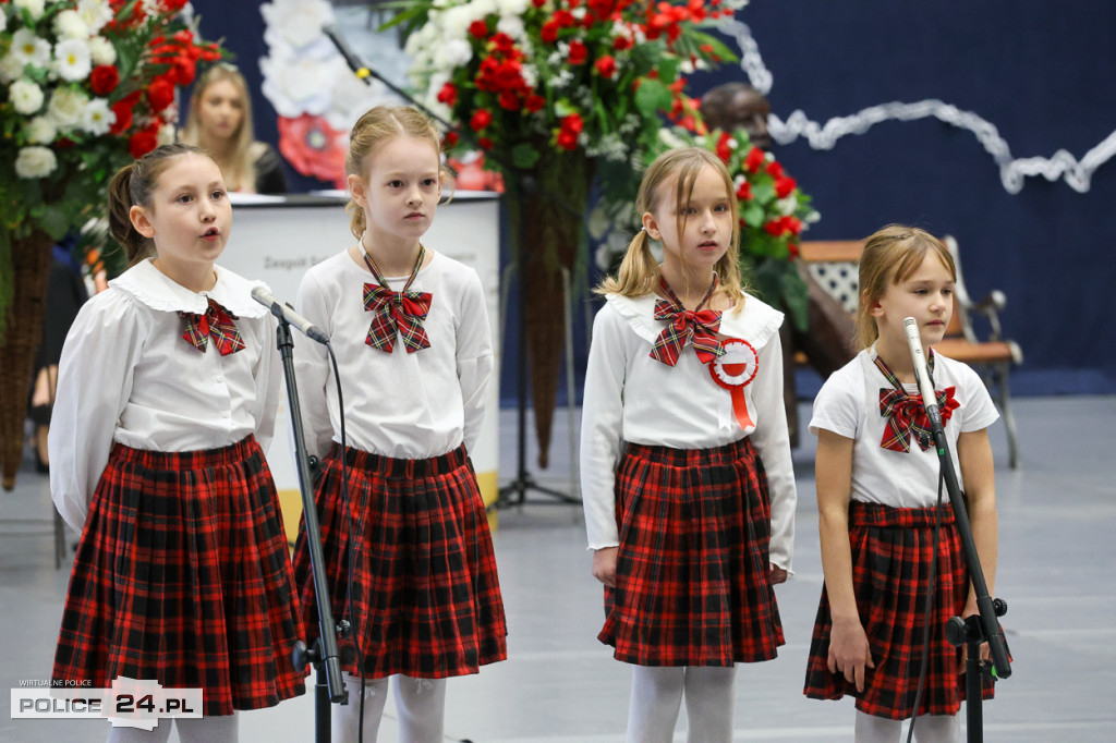 Ślubowanie pierwszoklasistów w Białej