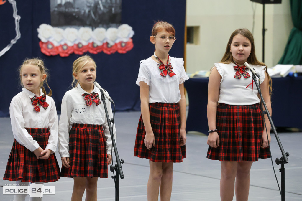 Ślubowanie pierwszoklasistów w Białej