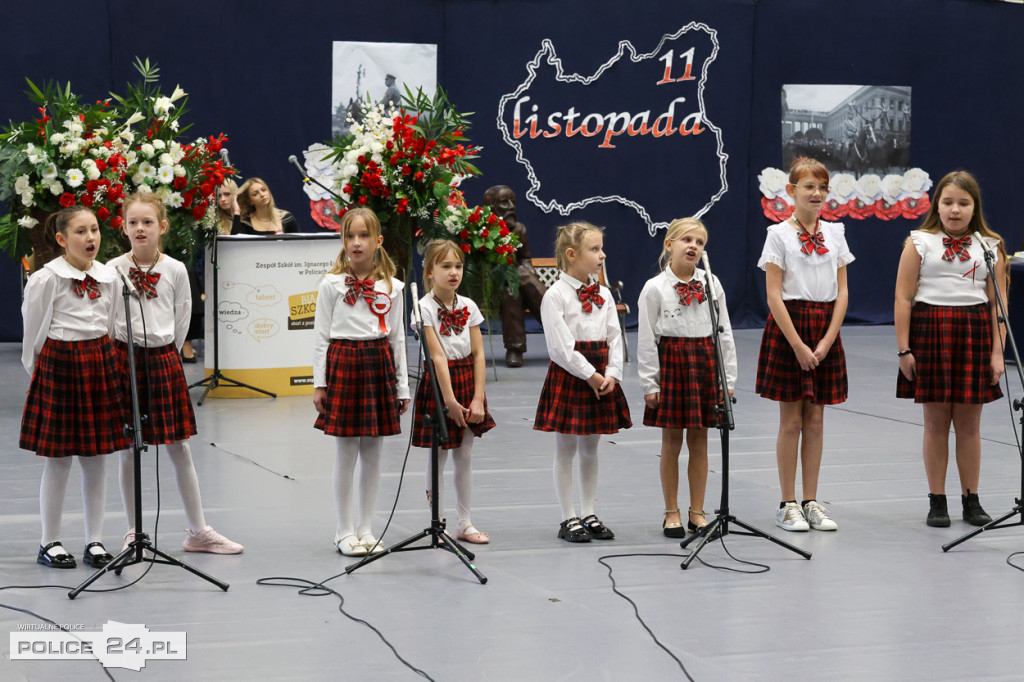 Ślubowanie pierwszoklasistów w Białej