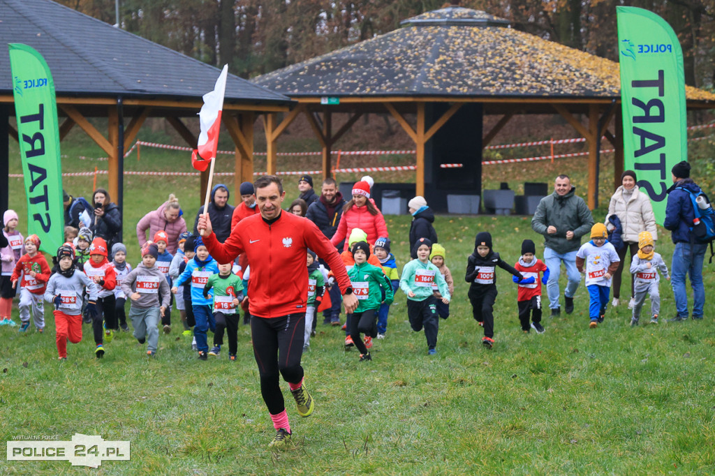 Bieg Niepodległości w Policach - pobiegli też najmłodsi