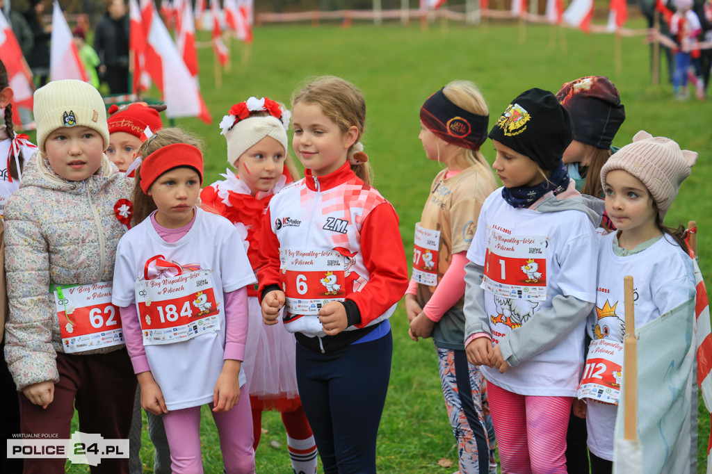Bieg Niepodległości w Policach - pobiegli też najmłodsi