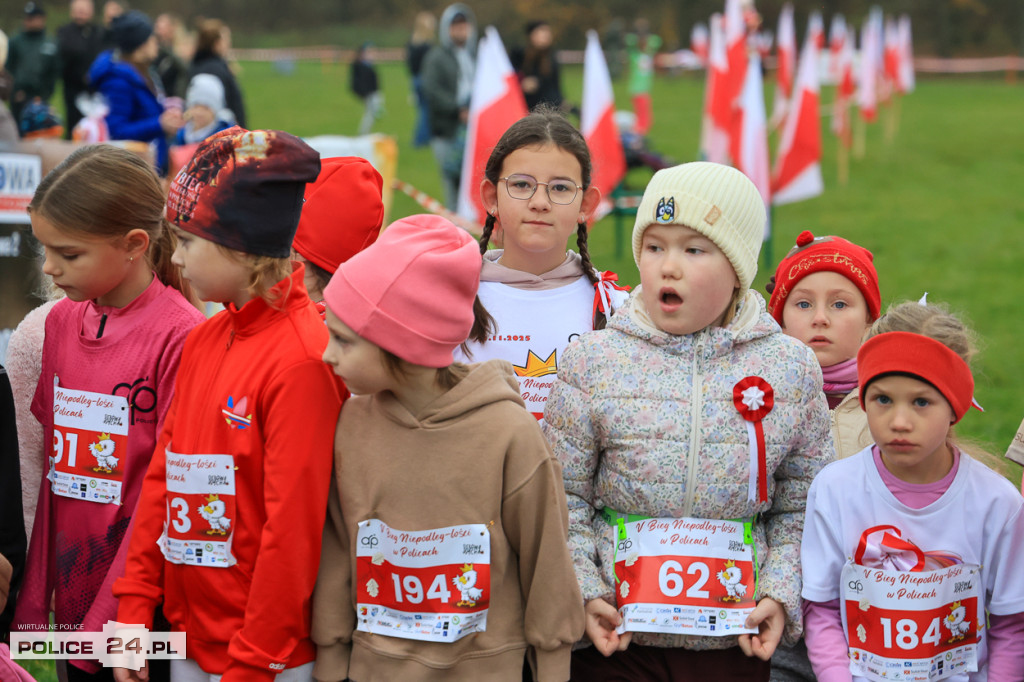 Bieg Niepodległości w Policach - pobiegli też najmłodsi