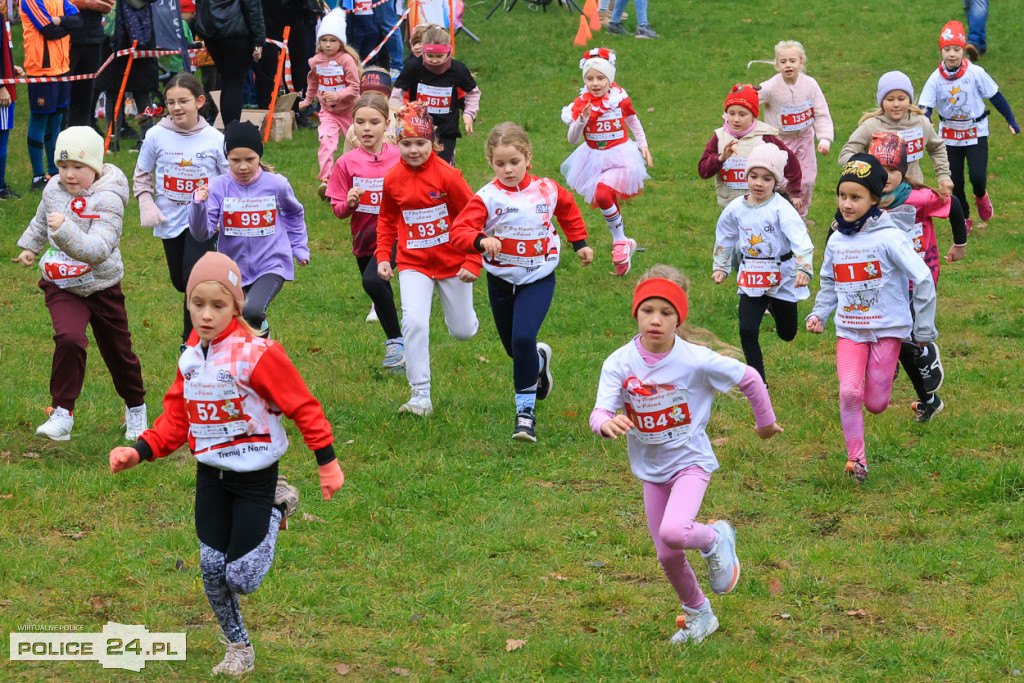 Bieg Niepodległości w Policach - pobiegli też najmłodsi