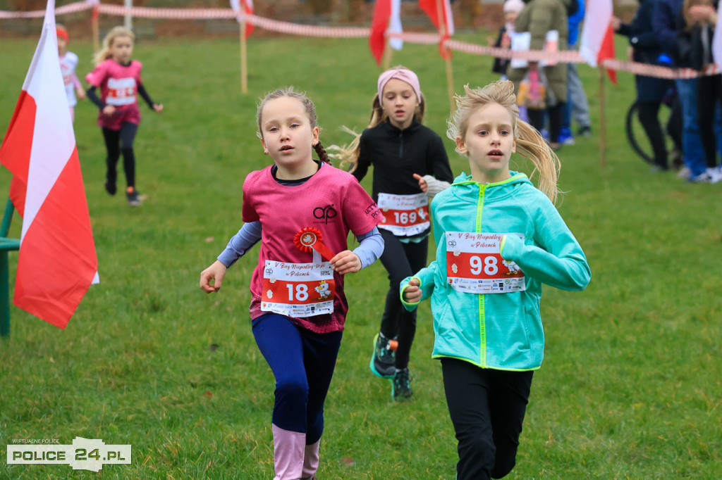 Bieg Niepodległości w Policach - pobiegli też najmłodsi