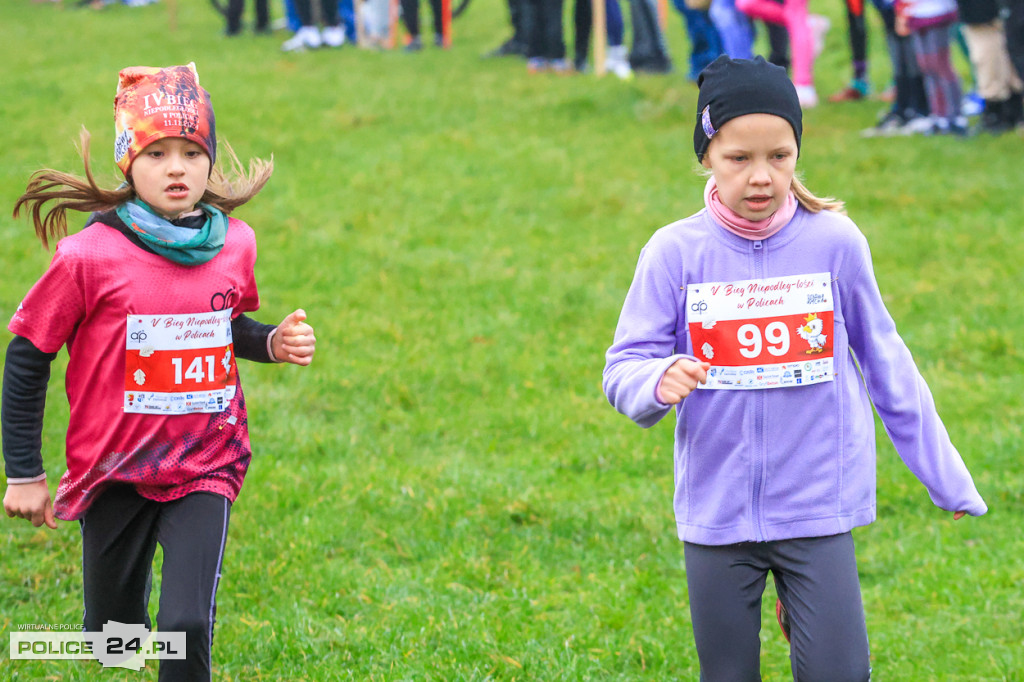 Bieg Niepodległości w Policach - pobiegli też najmłodsi