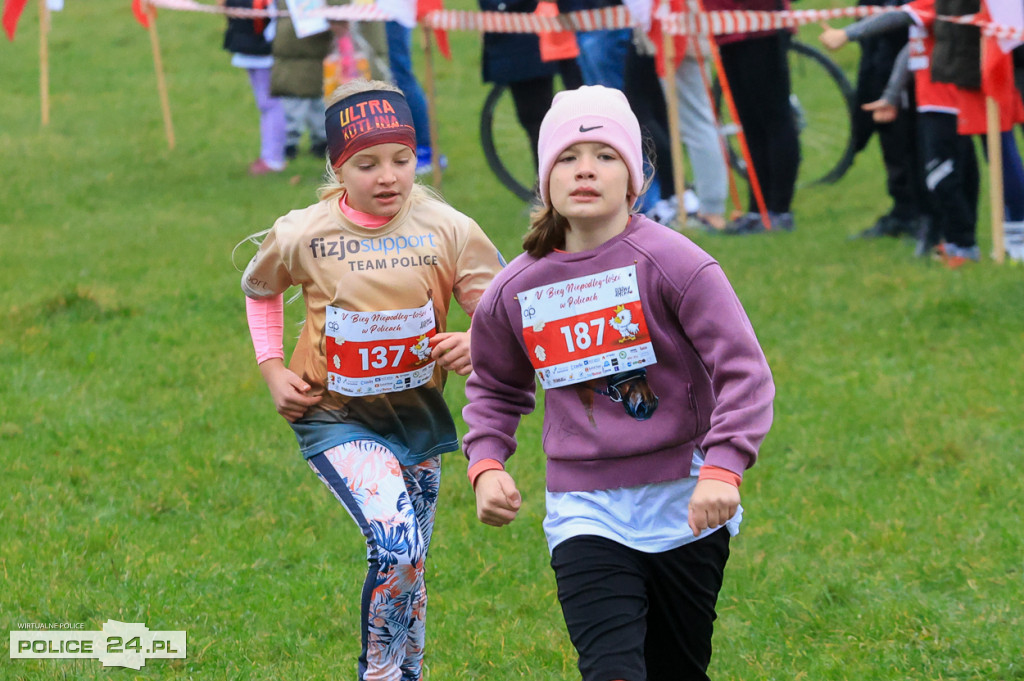 Bieg Niepodległości w Policach - pobiegli też najmłodsi