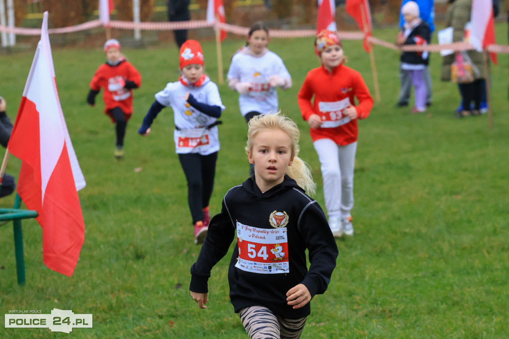 Bieg Niepodległości w Policach - pobiegli też najmłodsi