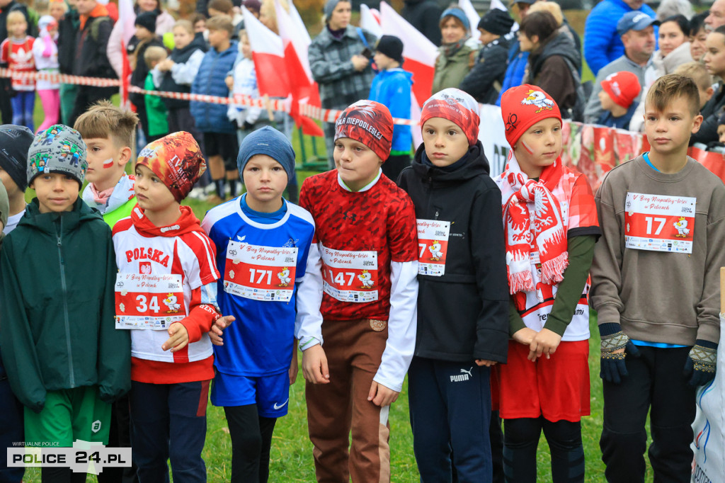 Bieg Niepodległości w Policach - pobiegli też najmłodsi