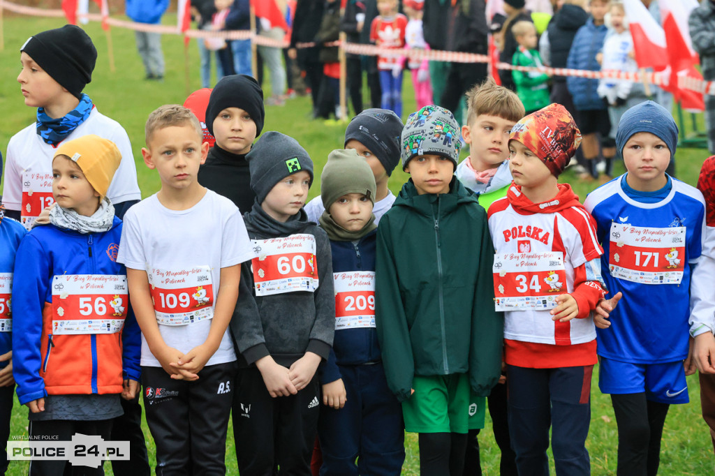 Bieg Niepodległości w Policach - pobiegli też najmłodsi