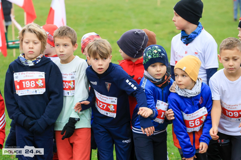 Bieg Niepodległości w Policach - pobiegli też najmłodsi