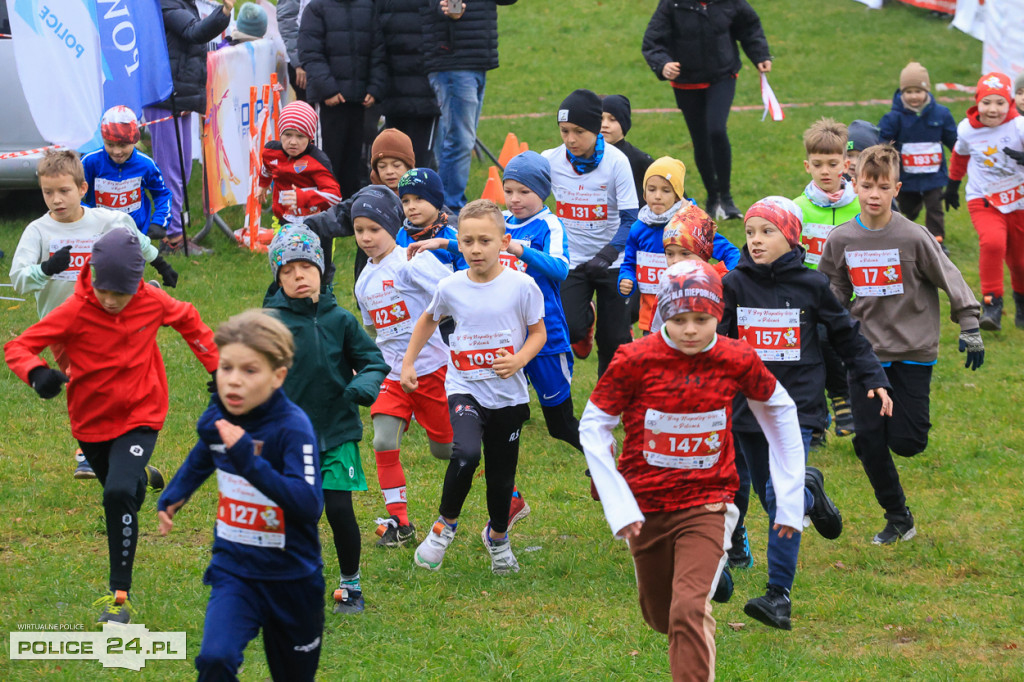 Bieg Niepodległości w Policach - pobiegli też najmłodsi