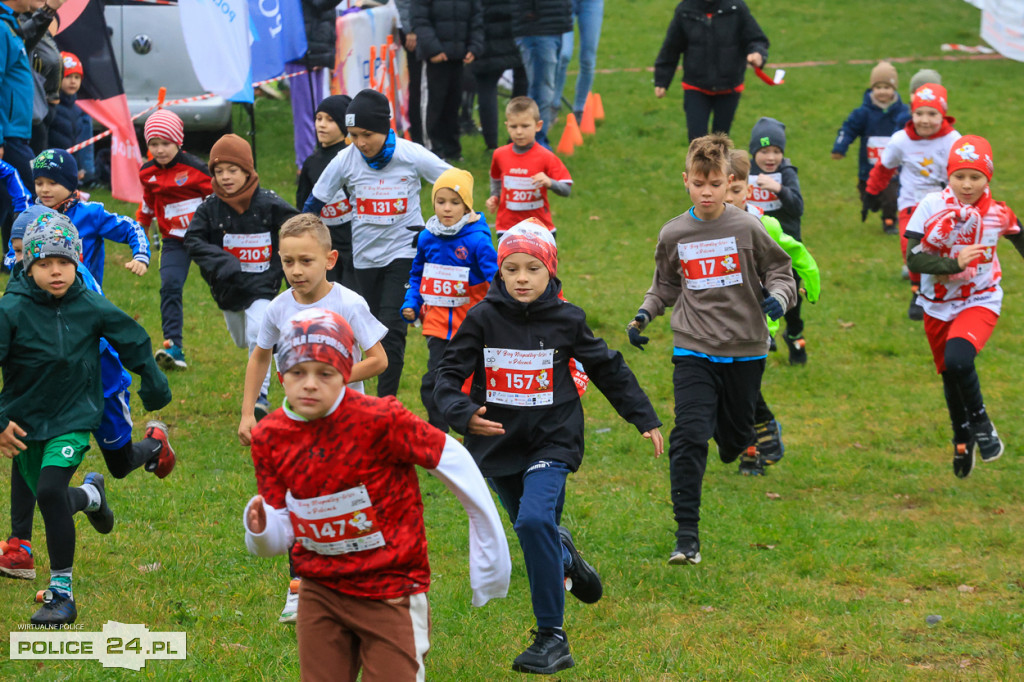 Bieg Niepodległości w Policach - pobiegli też najmłodsi
