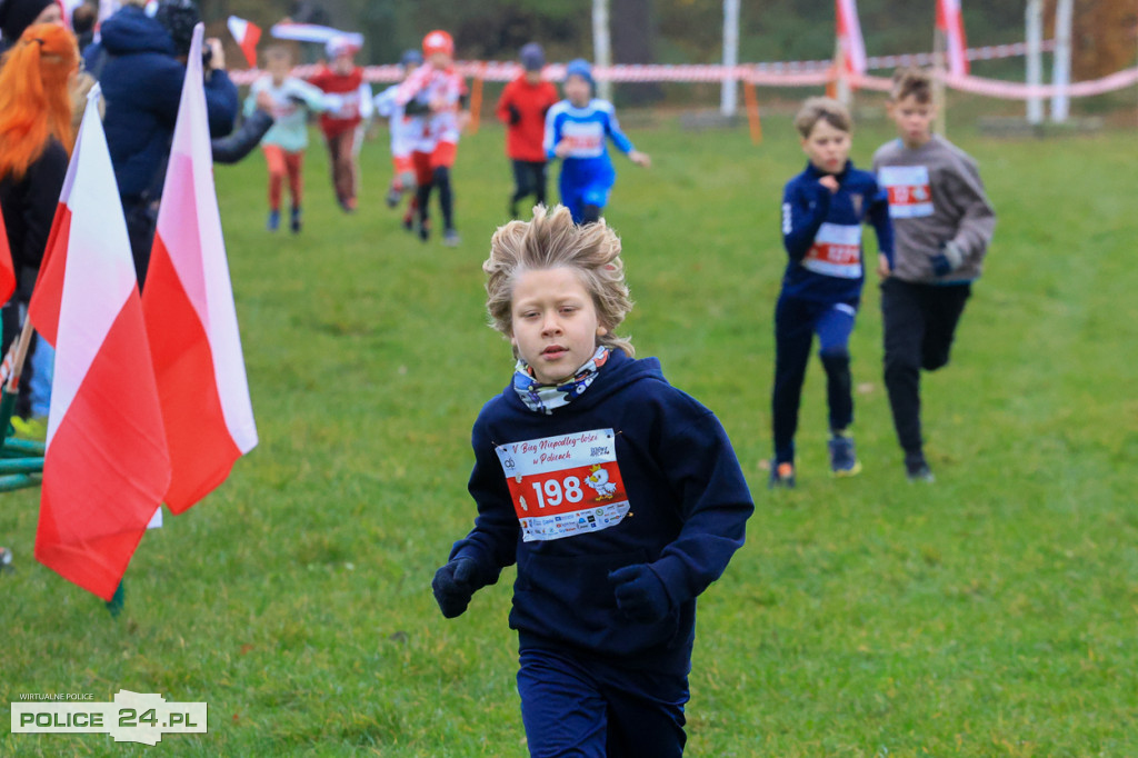 Bieg Niepodległości w Policach - pobiegli też najmłodsi