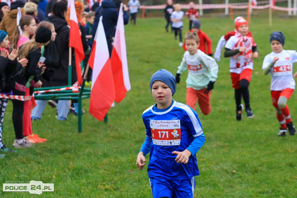Bieg Niepodległości w Policach - pobiegli też najmłodsi