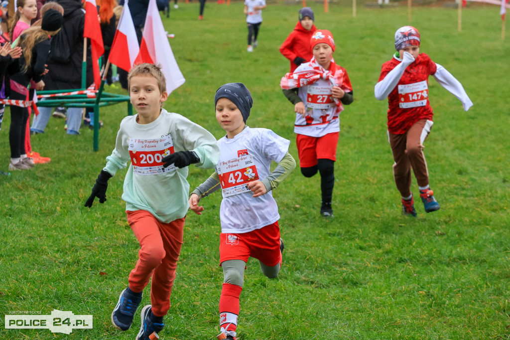 Bieg Niepodległości w Policach - pobiegli też najmłodsi