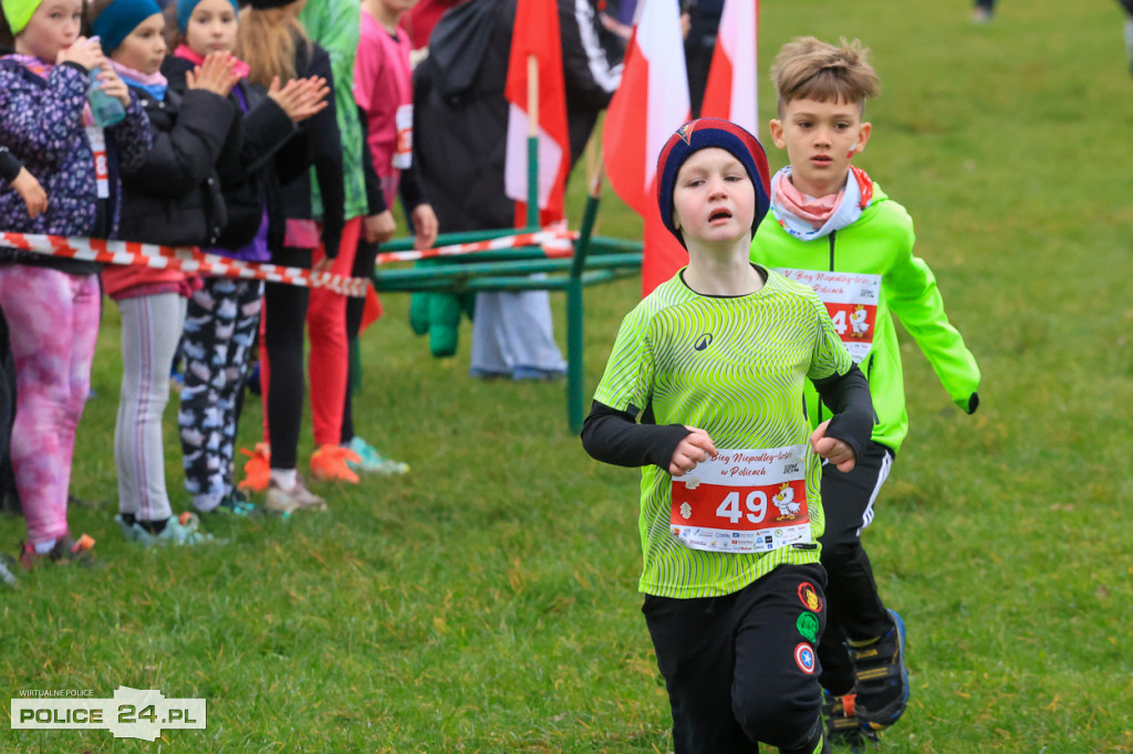 Bieg Niepodległości w Policach - pobiegli też najmłodsi