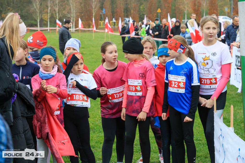 Bieg Niepodległości w Policach - pobiegli też najmłodsi