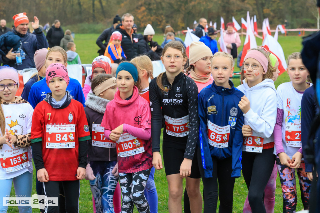 Bieg Niepodległości w Policach - pobiegli też najmłodsi