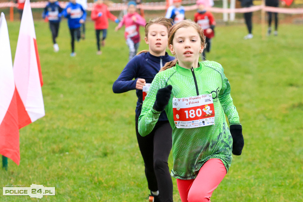 Bieg Niepodległości w Policach - pobiegli też najmłodsi