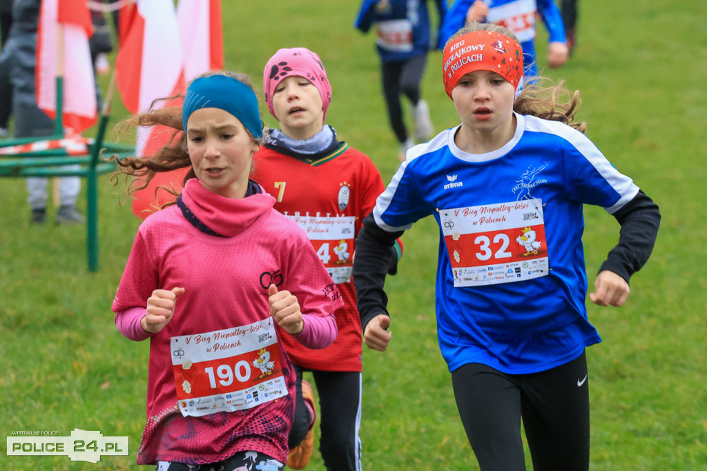 Bieg Niepodległości w Policach - pobiegli też najmłodsi