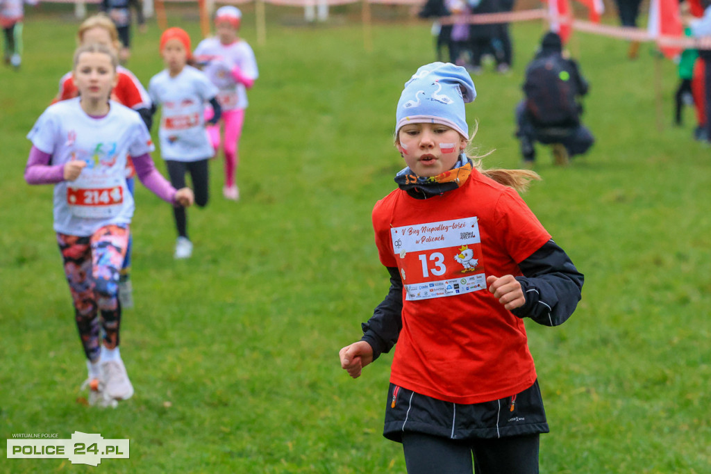 Bieg Niepodległości w Policach - pobiegli też najmłodsi