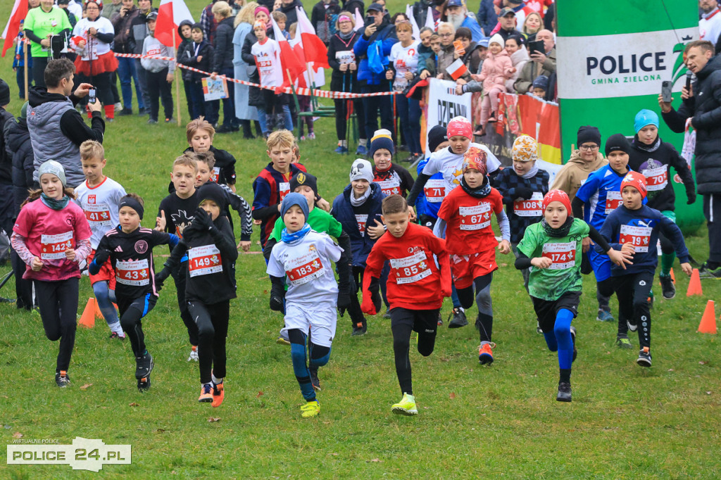 Bieg Niepodległości w Policach - pobiegli też najmłodsi