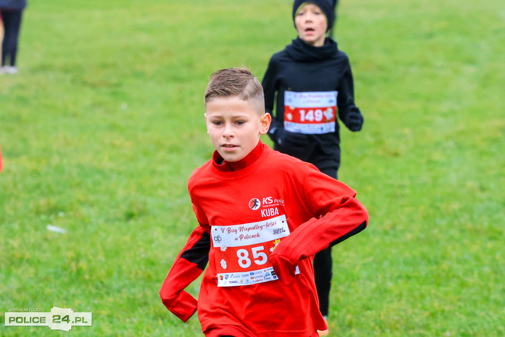 Bieg Niepodległości w Policach - pobiegli też najmłodsi