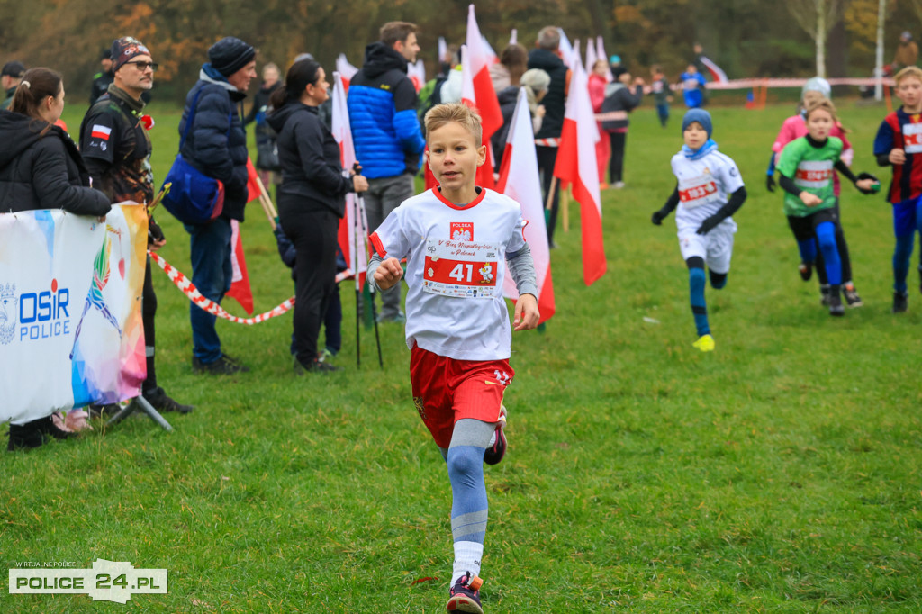 Bieg Niepodległości w Policach - pobiegli też najmłodsi