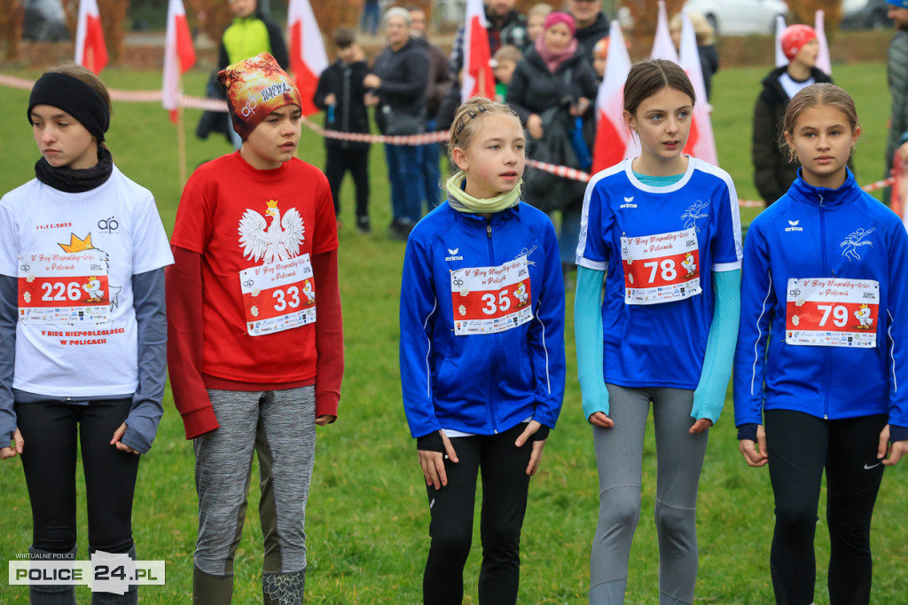 Bieg Niepodległości w Policach - pobiegli też najmłodsi