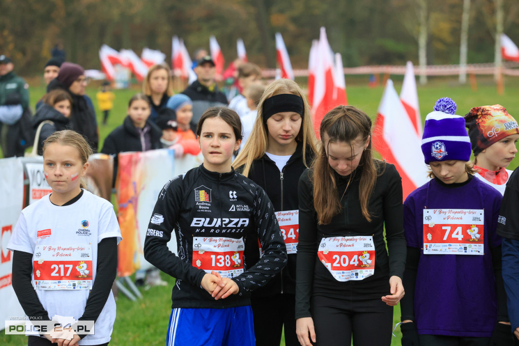 Bieg Niepodległości w Policach - pobiegli też najmłodsi