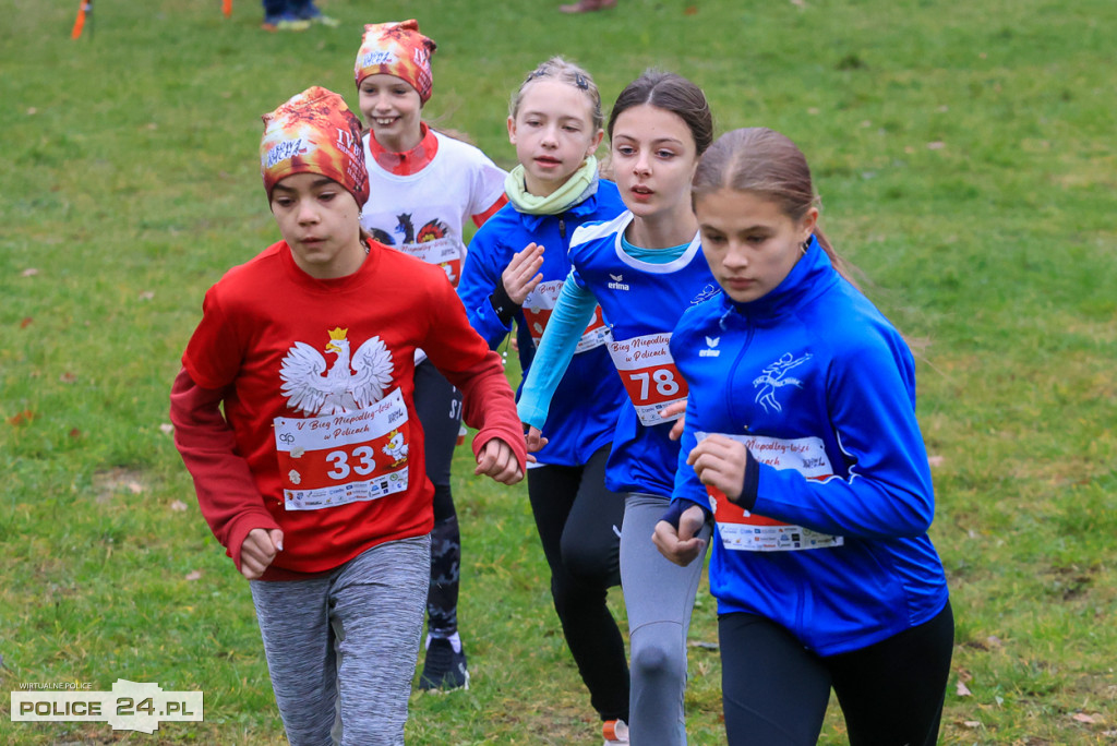 Bieg Niepodległości w Policach - pobiegli też najmłodsi