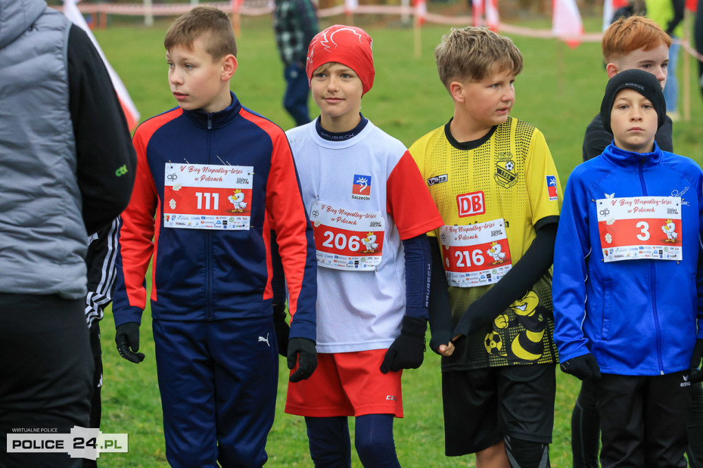 Bieg Niepodległości w Policach - pobiegli też najmłodsi