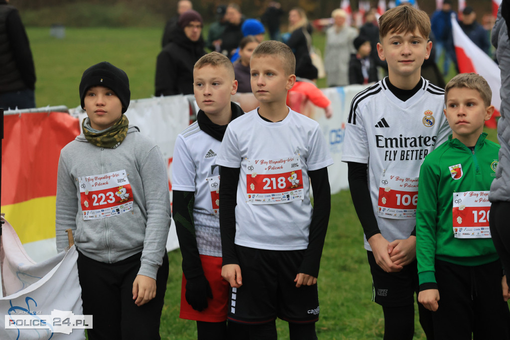 Bieg Niepodległości w Policach - pobiegli też najmłodsi
