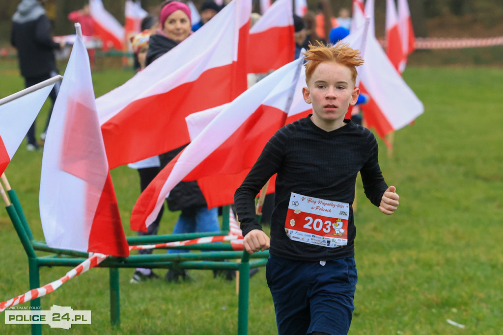 Bieg Niepodległości w Policach - pobiegli też najmłodsi