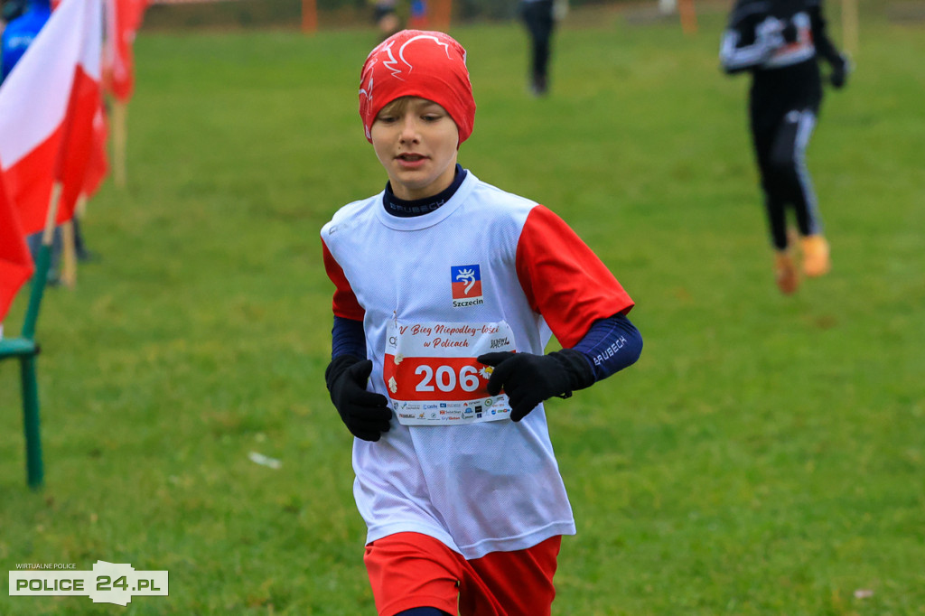 Bieg Niepodległości w Policach - pobiegli też najmłodsi