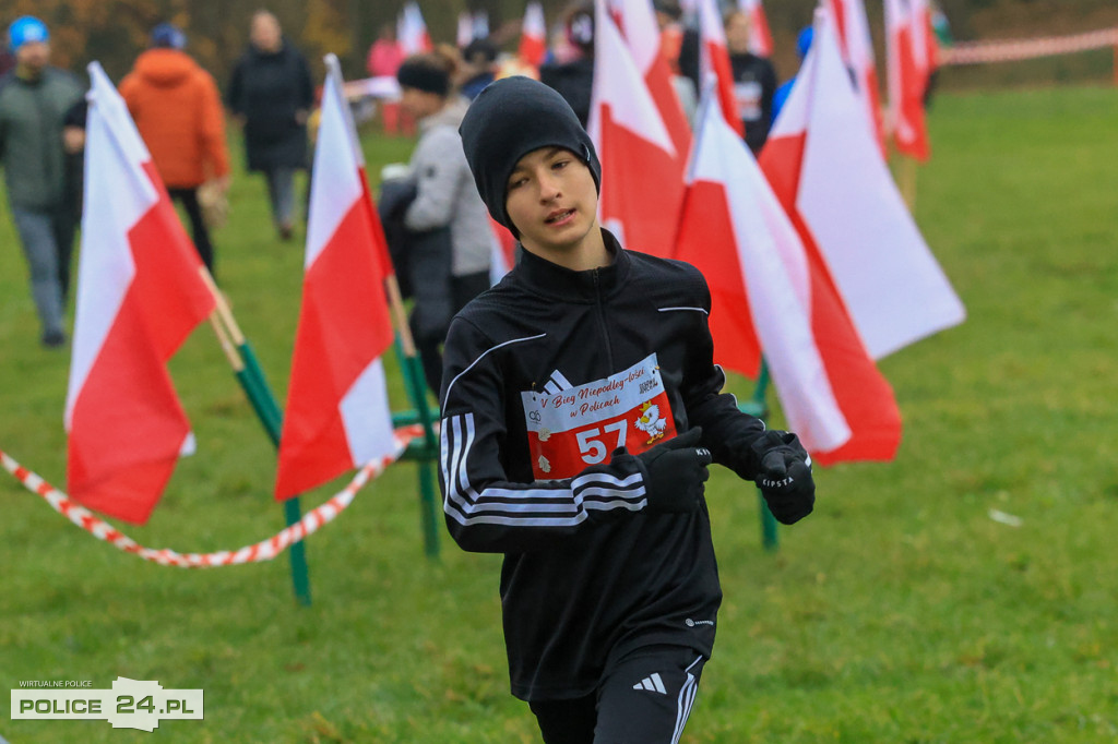 Bieg Niepodległości w Policach - pobiegli też najmłodsi