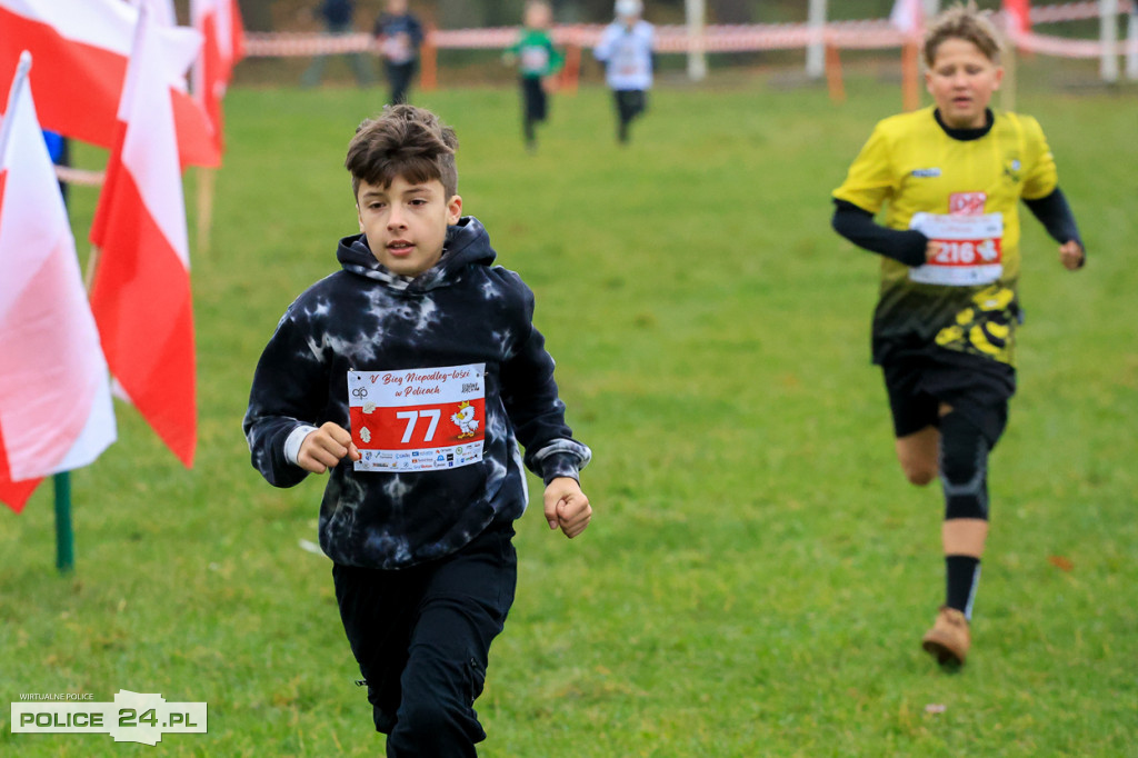 Bieg Niepodległości w Policach - pobiegli też najmłodsi