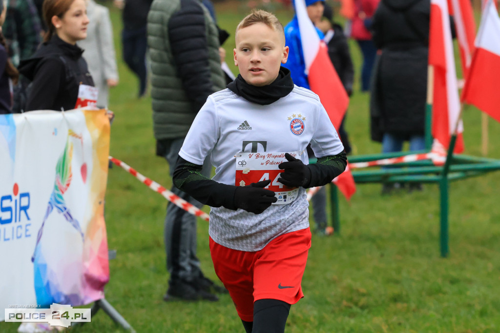 Bieg Niepodległości w Policach - pobiegli też najmłodsi