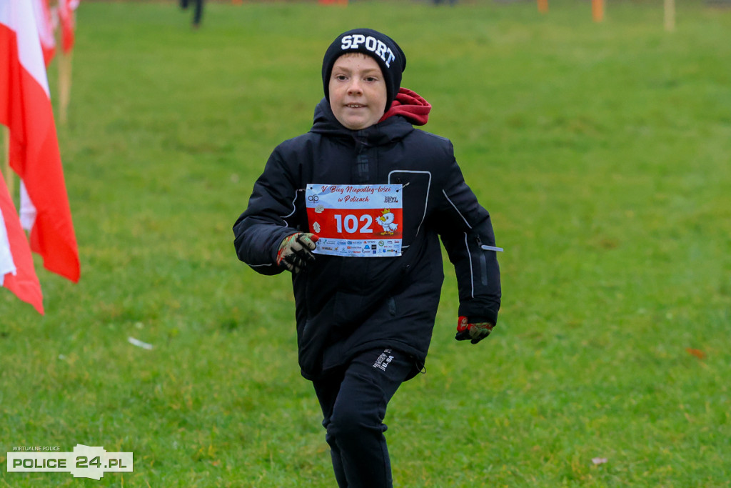 Bieg Niepodległości w Policach - pobiegli też najmłodsi