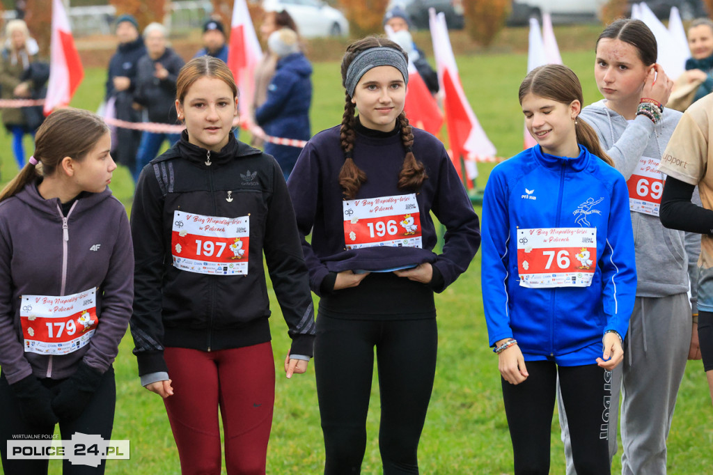 Bieg Niepodległości w Policach - pobiegli też najmłodsi