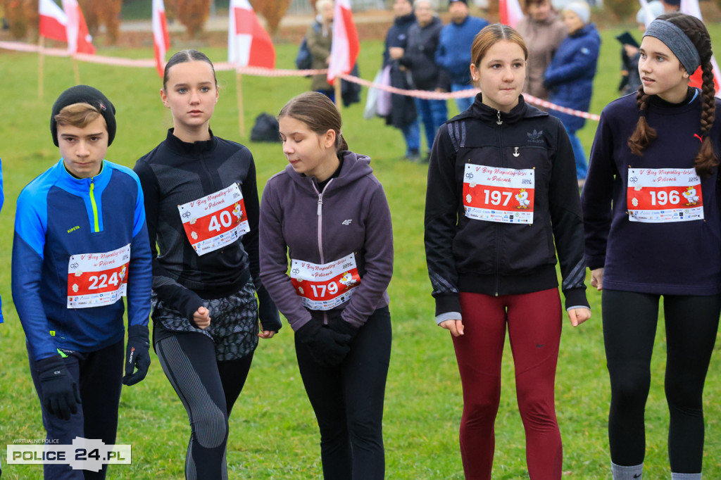 Bieg Niepodległości w Policach - pobiegli też najmłodsi