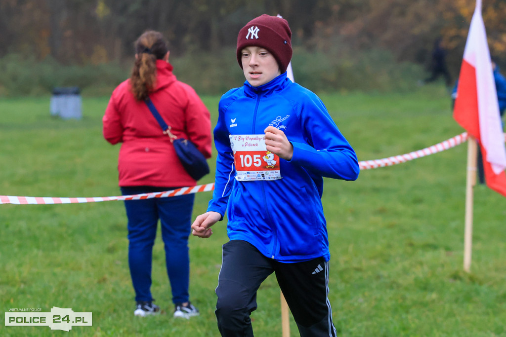 Bieg Niepodległości w Policach - pobiegli też najmłodsi