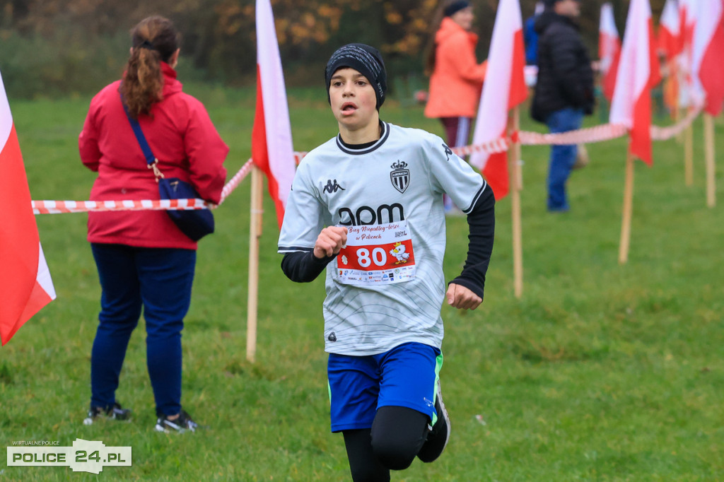 Bieg Niepodległości w Policach - pobiegli też najmłodsi