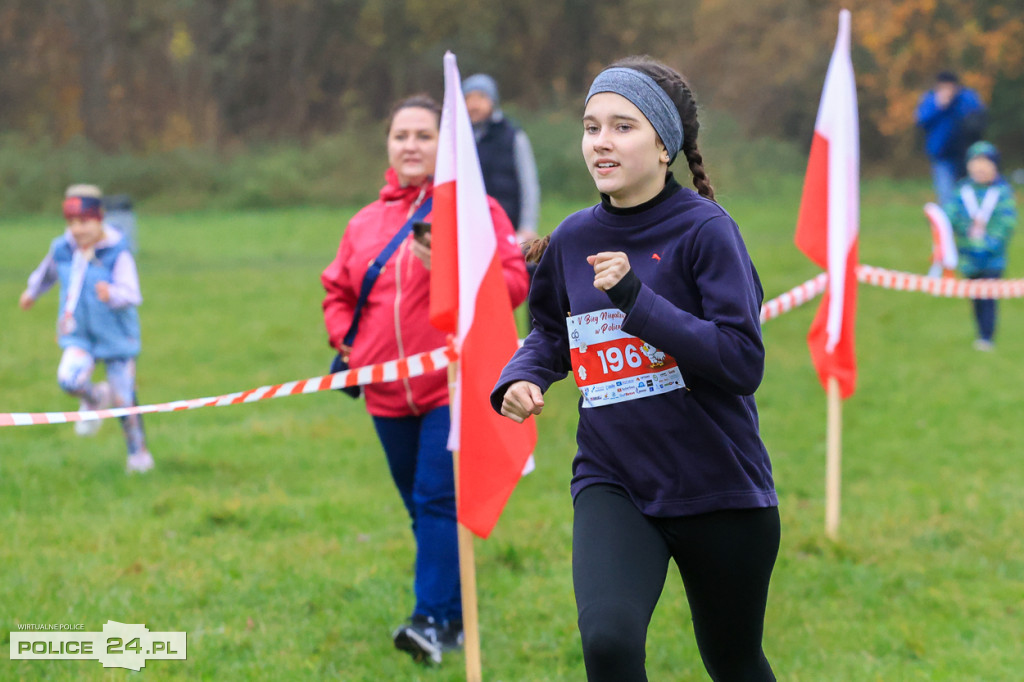Bieg Niepodległości w Policach - pobiegli też najmłodsi
